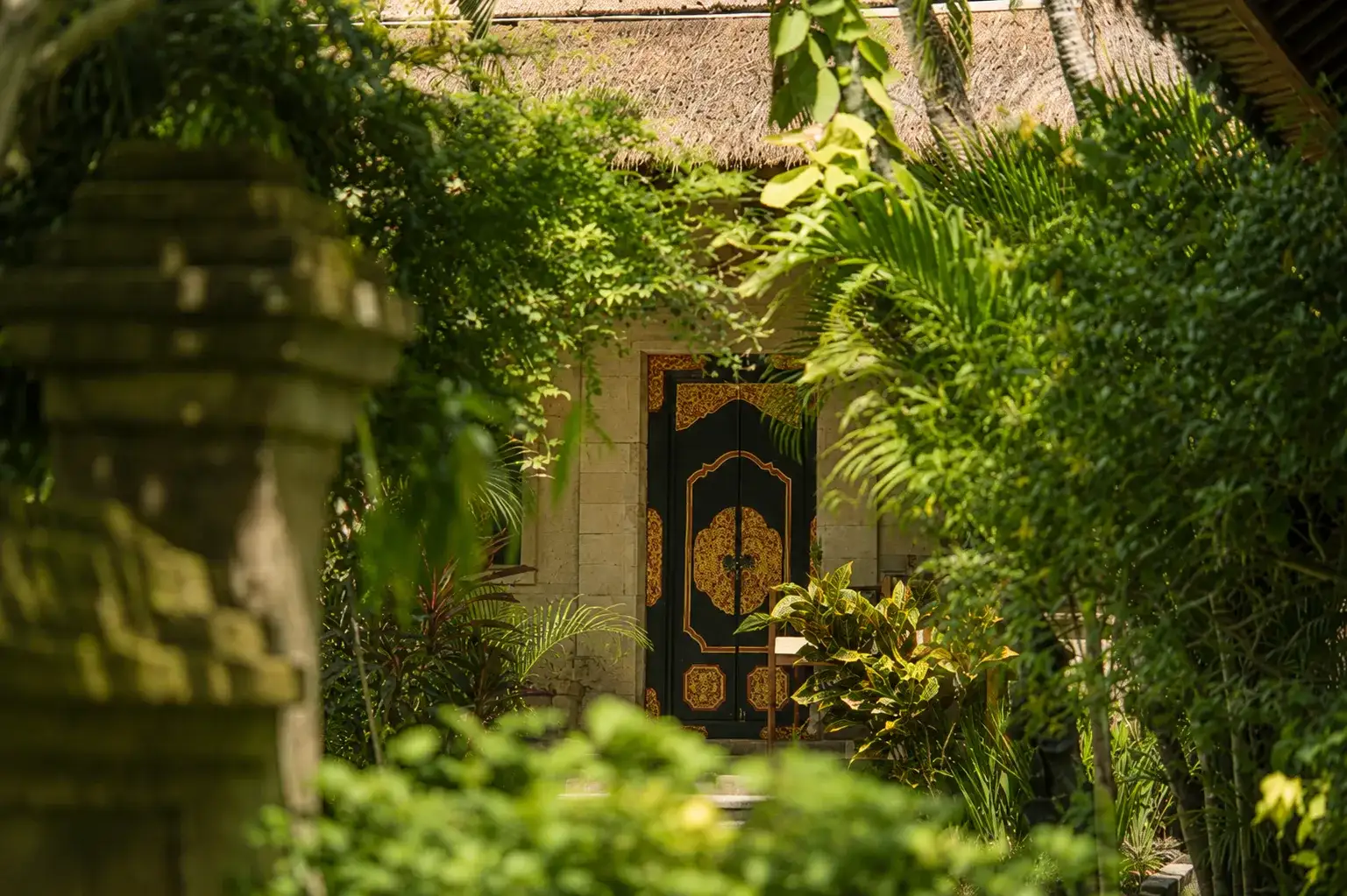 Peaceful atmosphere at Bali Agung Village